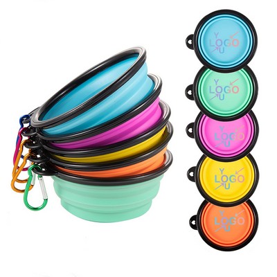 Foldable Silicone Dog Travel Dish
