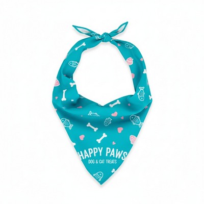 Triangle Pet Bandanna (Machine Washable)