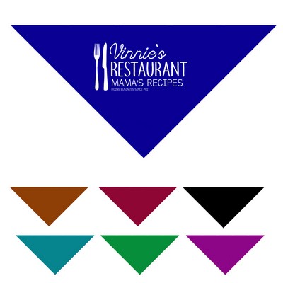 Simple Triangle Pet Bandana