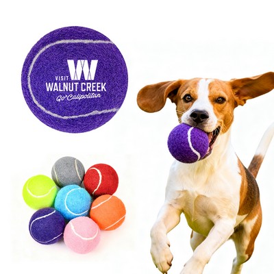 1.9"D Pet Toy Fido's Dog Fetching Mini Tennis Ball for Small Pet